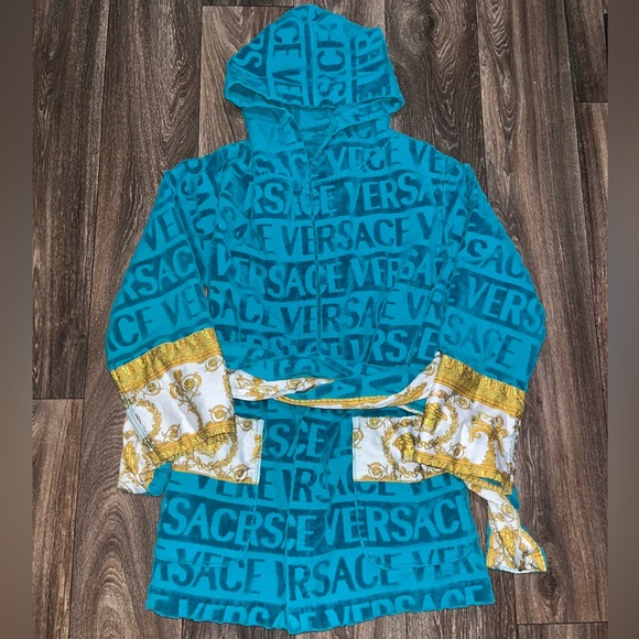Versace Other - Versace Blue and Gold Robe